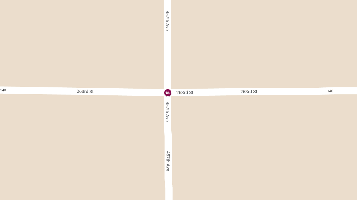 Injury Accident at 263rd St & 457th Ave