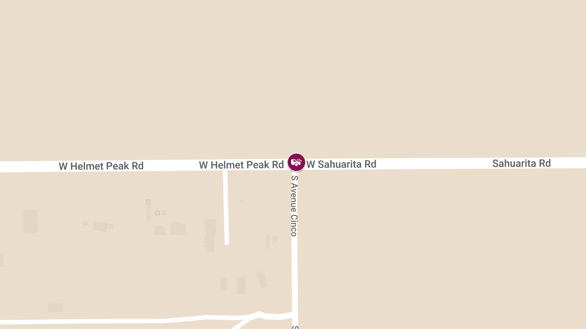 Injury Accident at 2925 W Helmet Peak Rd