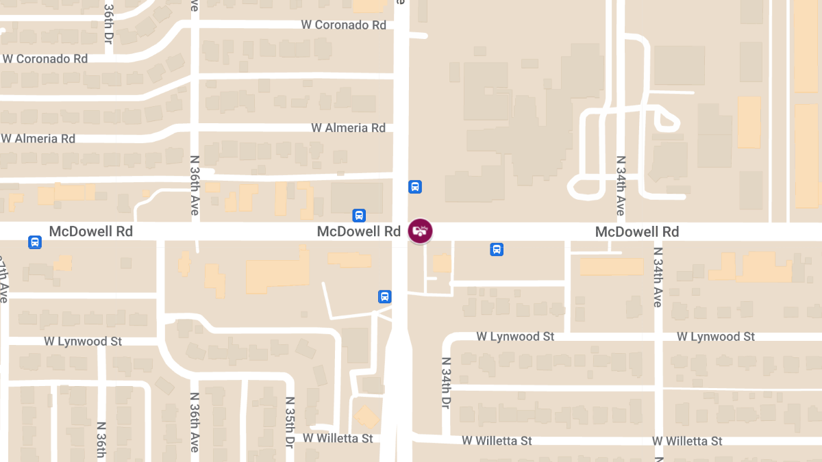 Injury Accident at 35th Ave & McDowell Rd