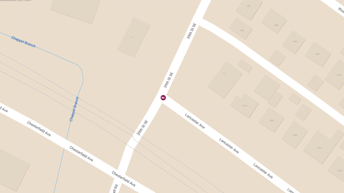 Injury Accident at 39th St SE & Lancaster Ave