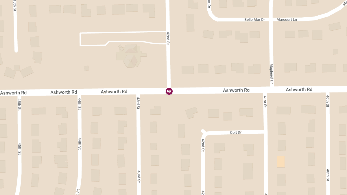 Injury Accident at 42nd St & Ashworth Rd