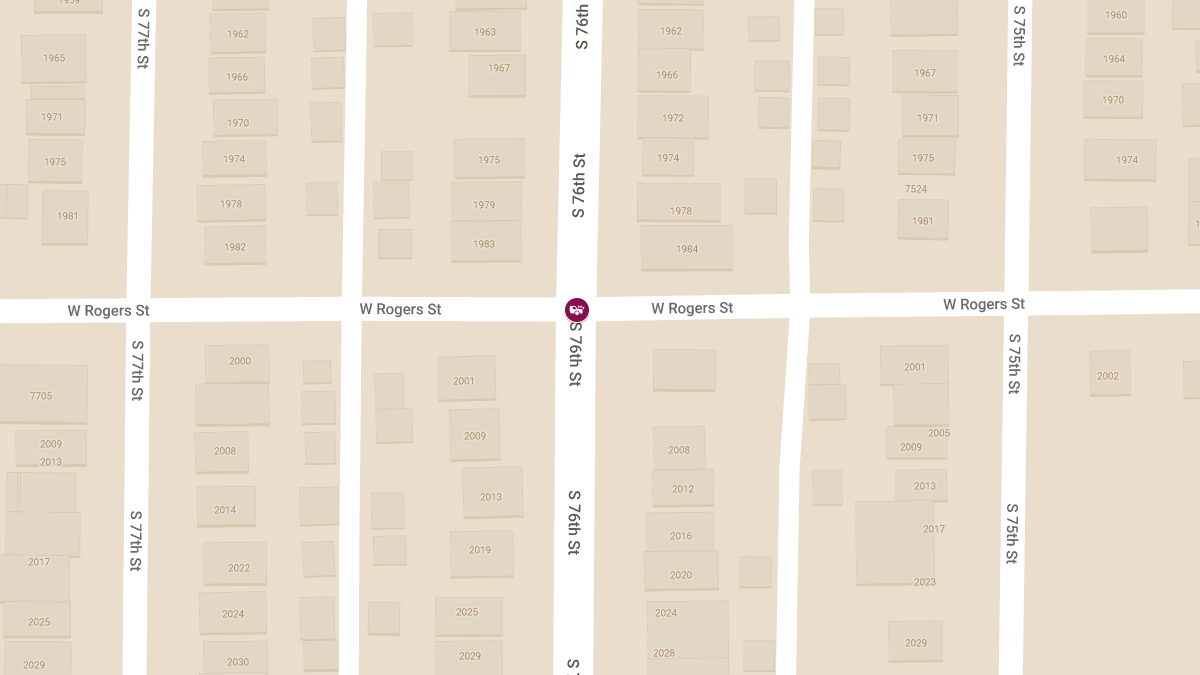 Injury Accident at 76th St & Rogers St