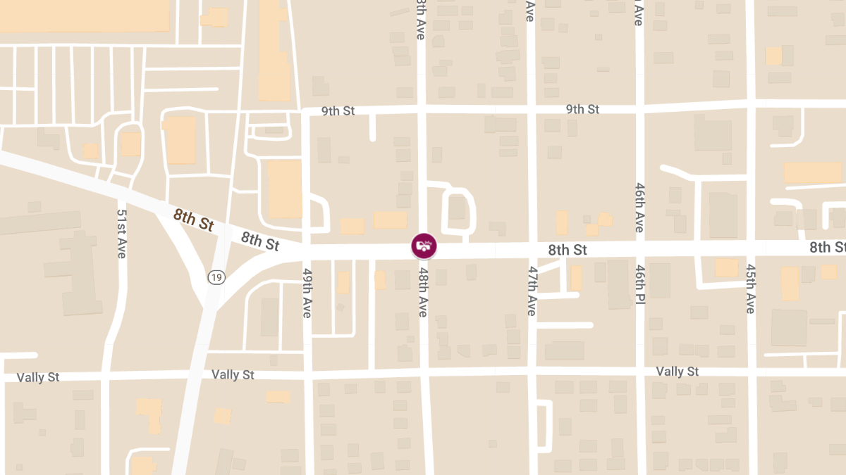 Injury Accident at 8th St & 43rd Ave
