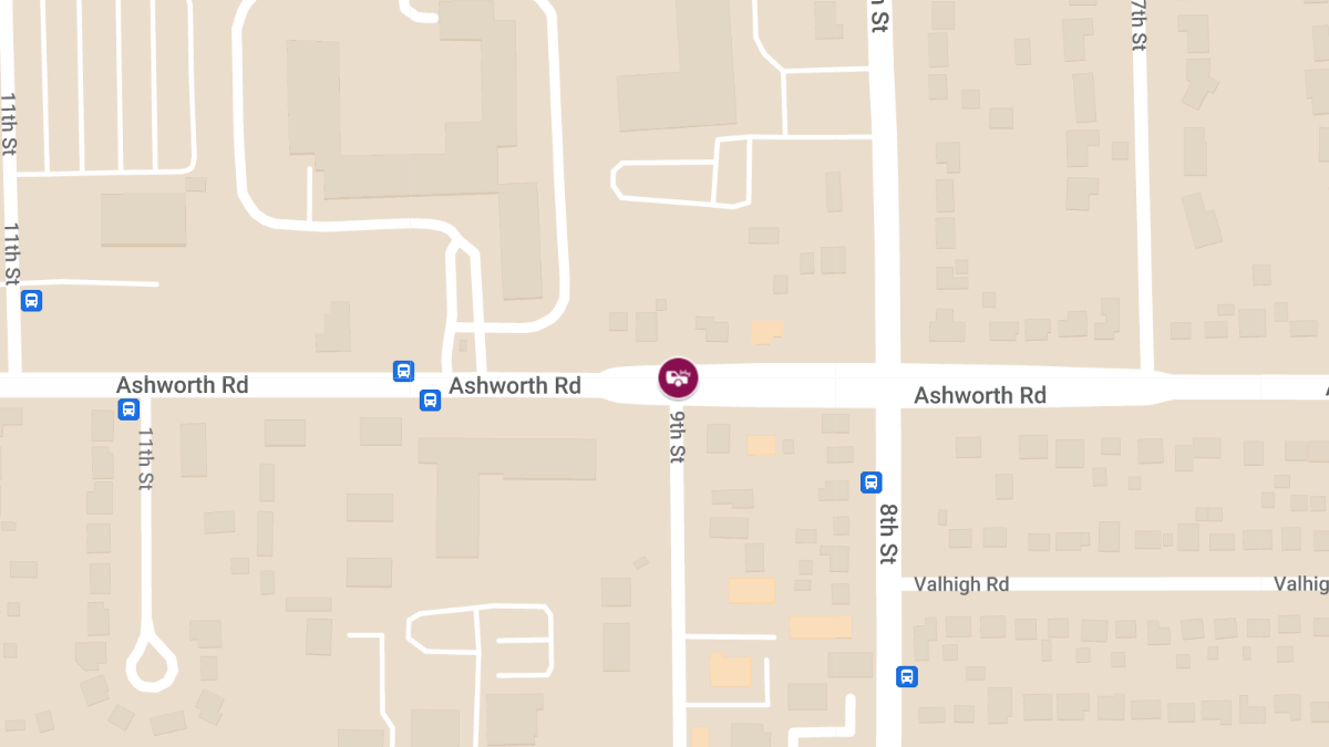 Injury Accident at 9th St & Ashworth Rd