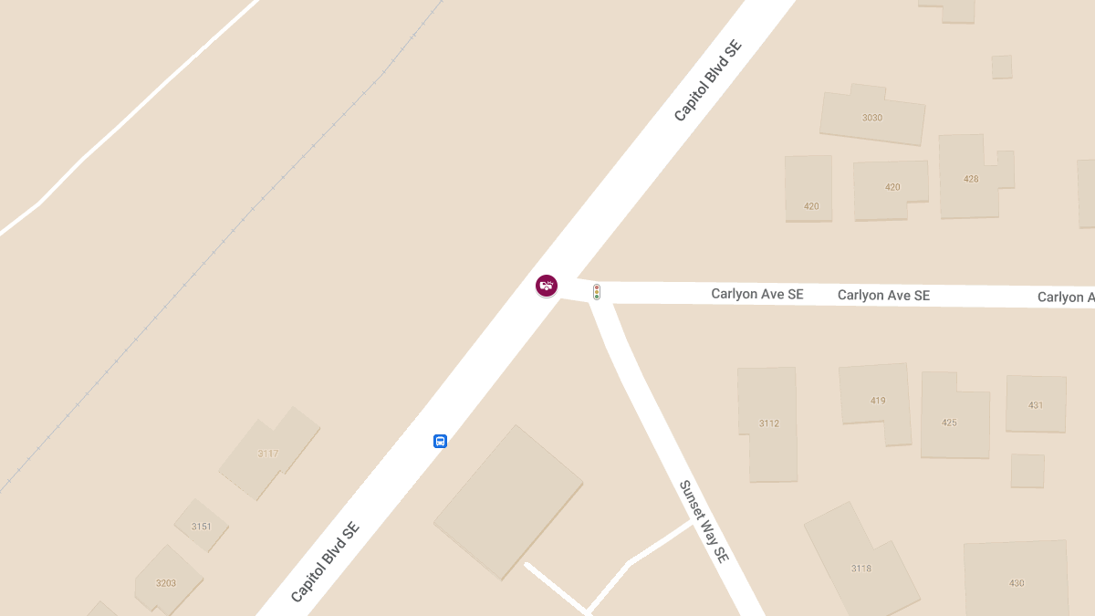 Injury Accident at Capitol Blvd & Carlyon Ave