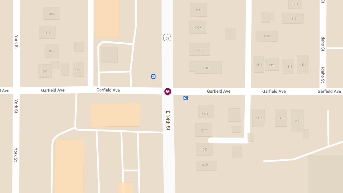 Injury Accident at E 14th St & Garfield Ave