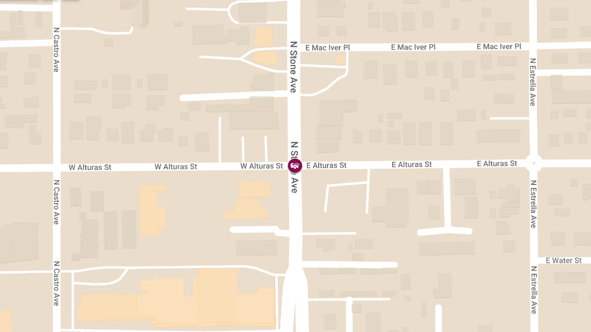 Injury Accident at E Alturas St & N Stone Ave