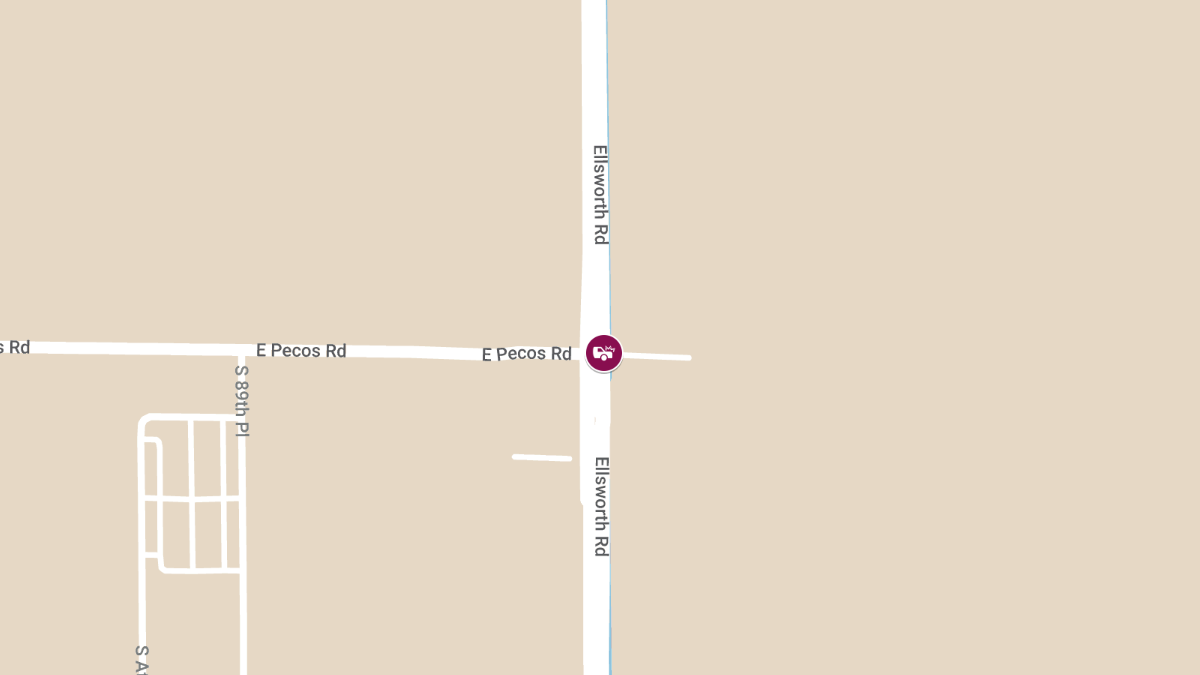 Injury Accident at E Pecos Rd & S Ellsworth Rd