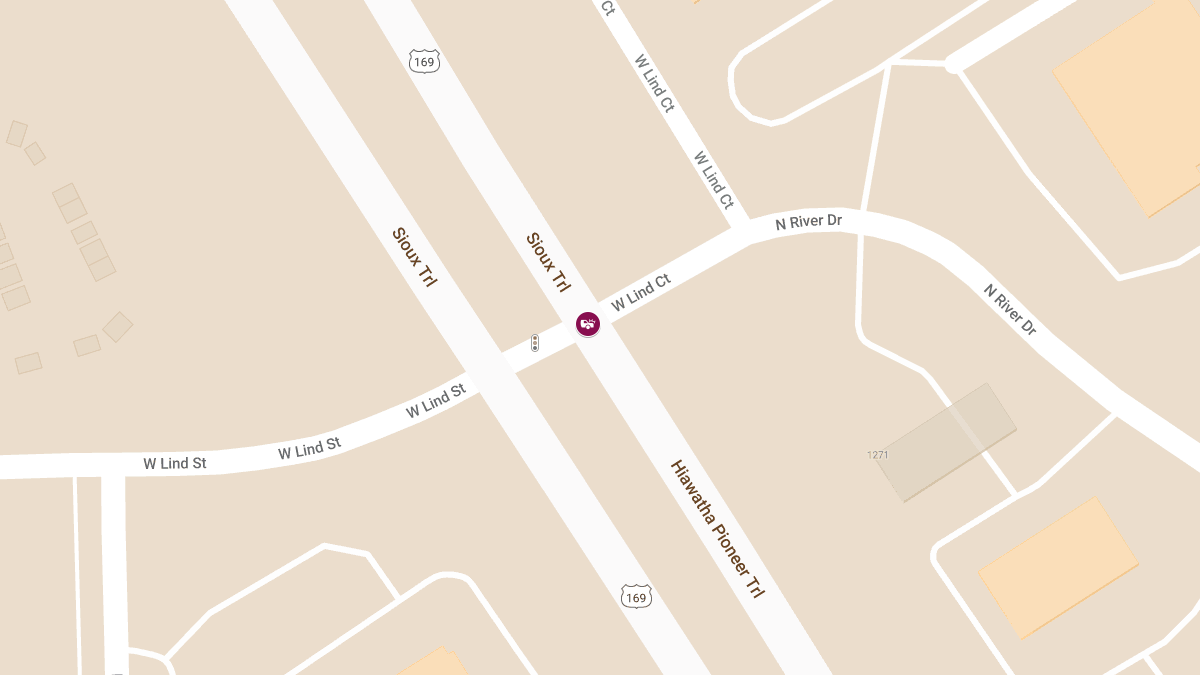 Injury Accident at HWY 169 & W Lind St