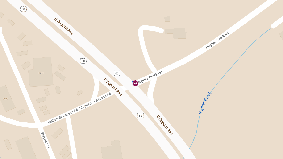 Injury Accident at Hughes Creek Rd & E Dupont Ave
