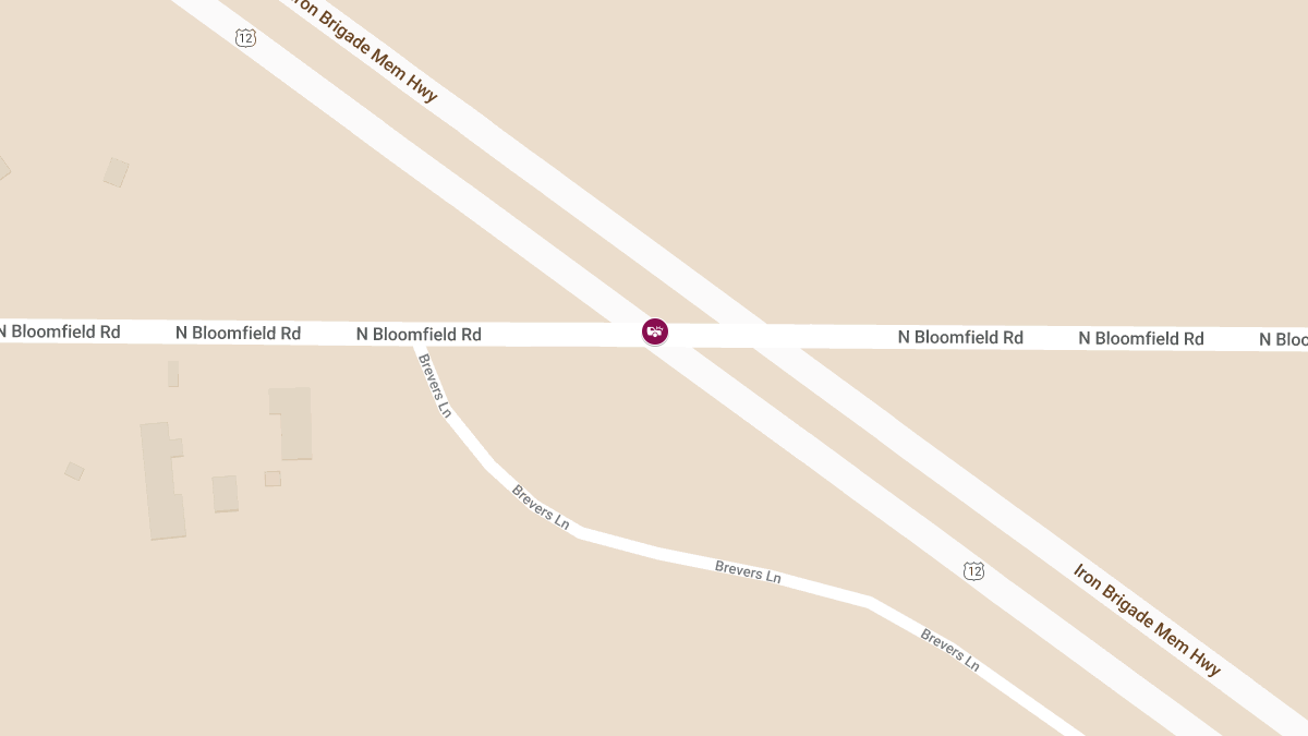Injury Accident at Hwy 12 & N Bloomfield Rd