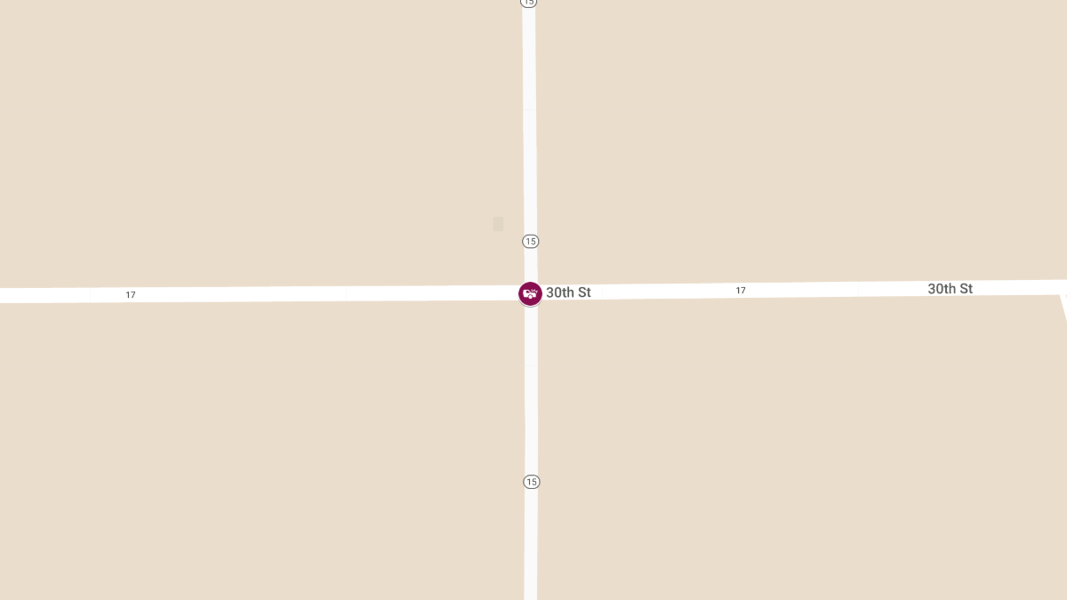 Injury Accident at Hwy 15 & 30th St