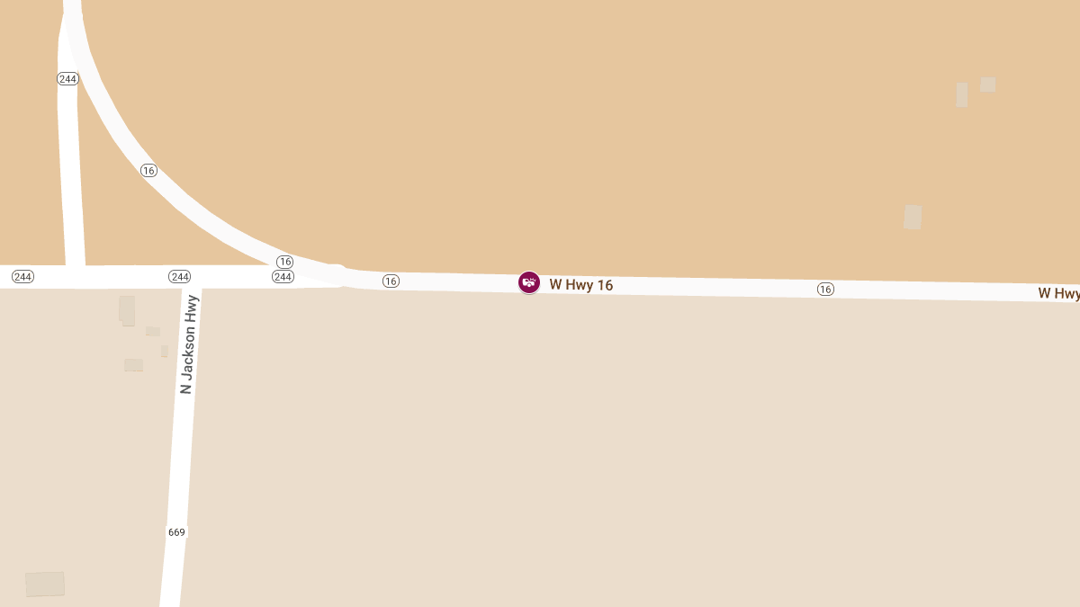 Injury Accident at Hwy 16 & 1.8 Miles East of State Hwy 244