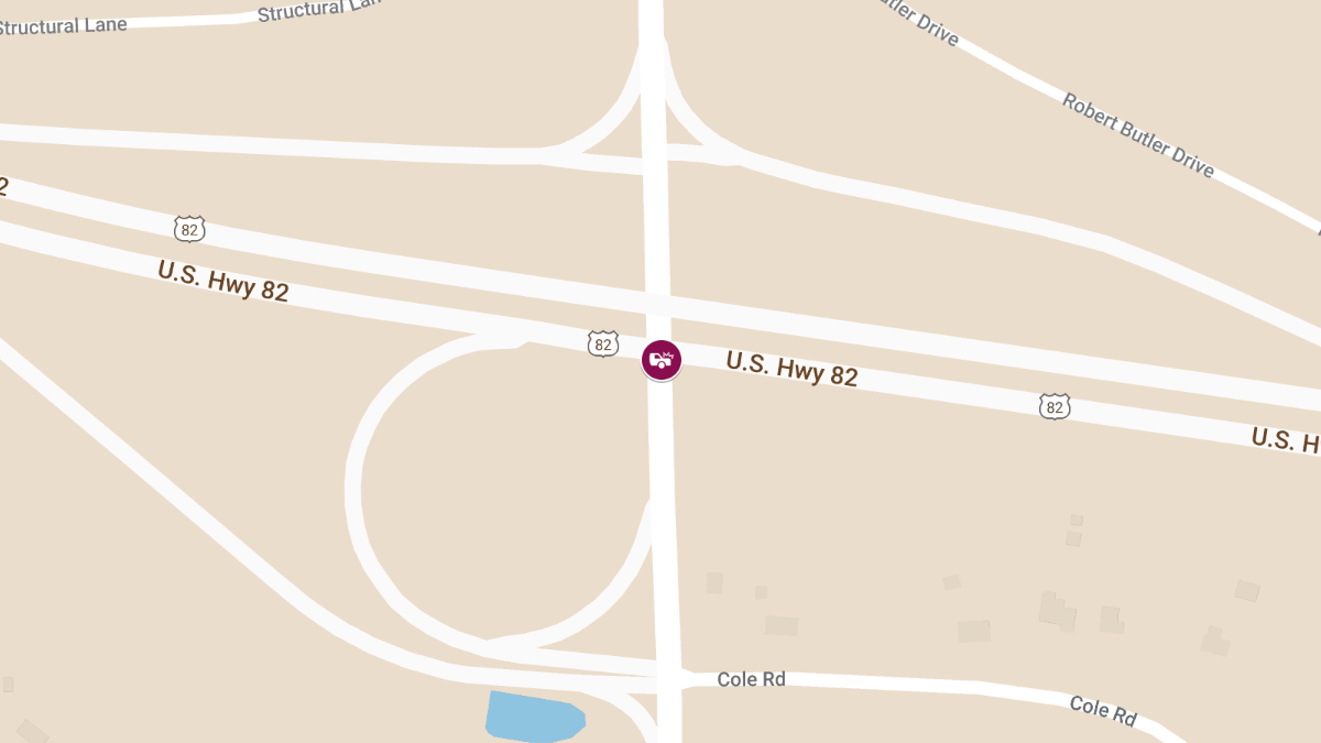 Injury Accident at Hwy 82 & Lee Stokes Rd