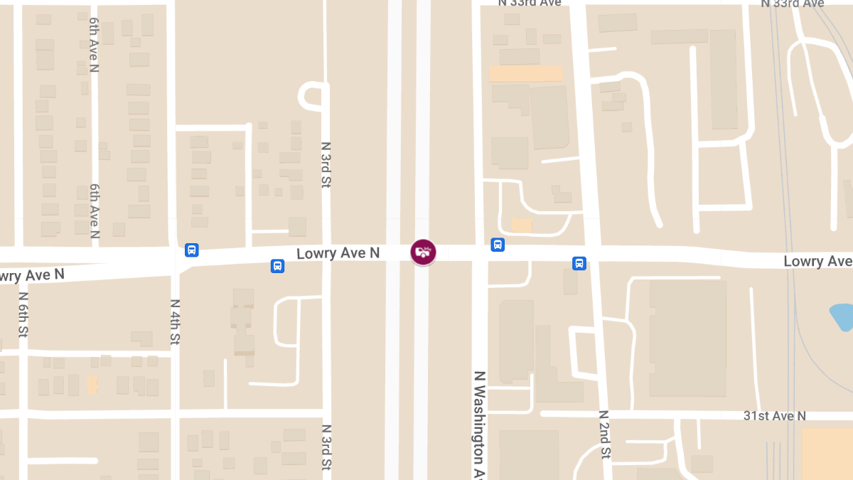 Injury Accident at I-94 W & Lowry Ave N