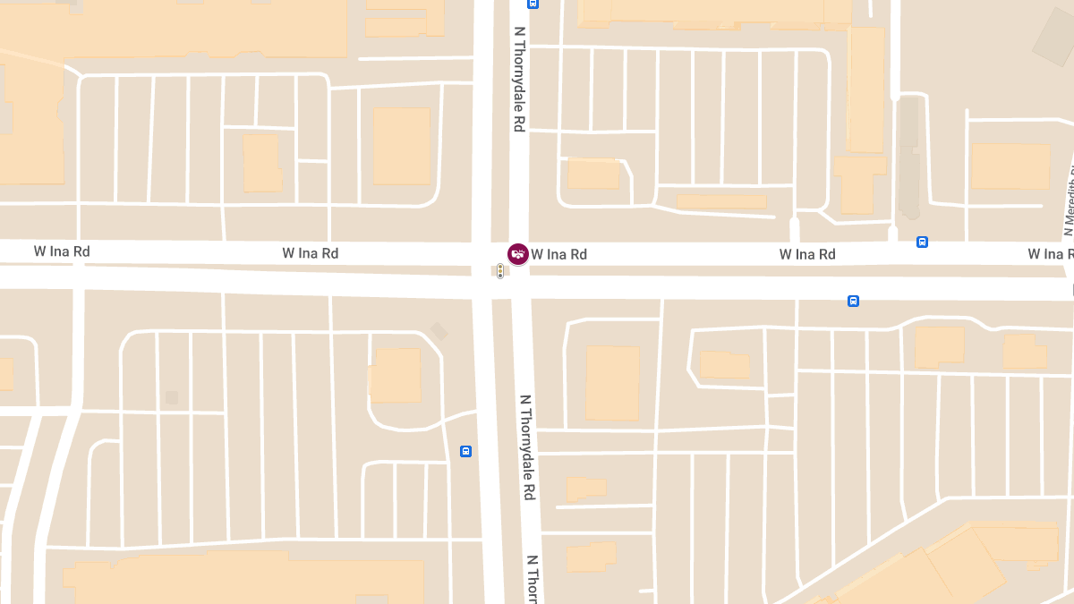 Injury Accident at Ina Rd & Thornydale