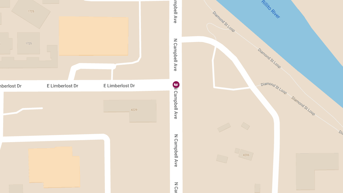 Injury Accident at N Campbell Ave & E Limberlost Dr
