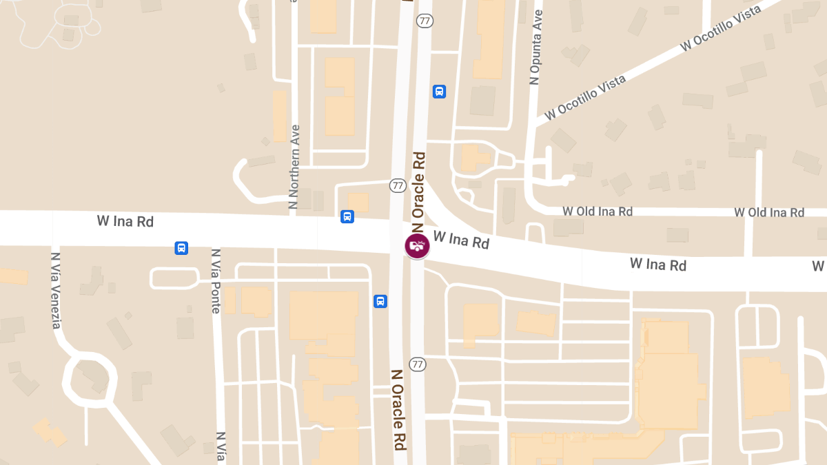 Injury Accident at Oracle Rd & Ina Rd