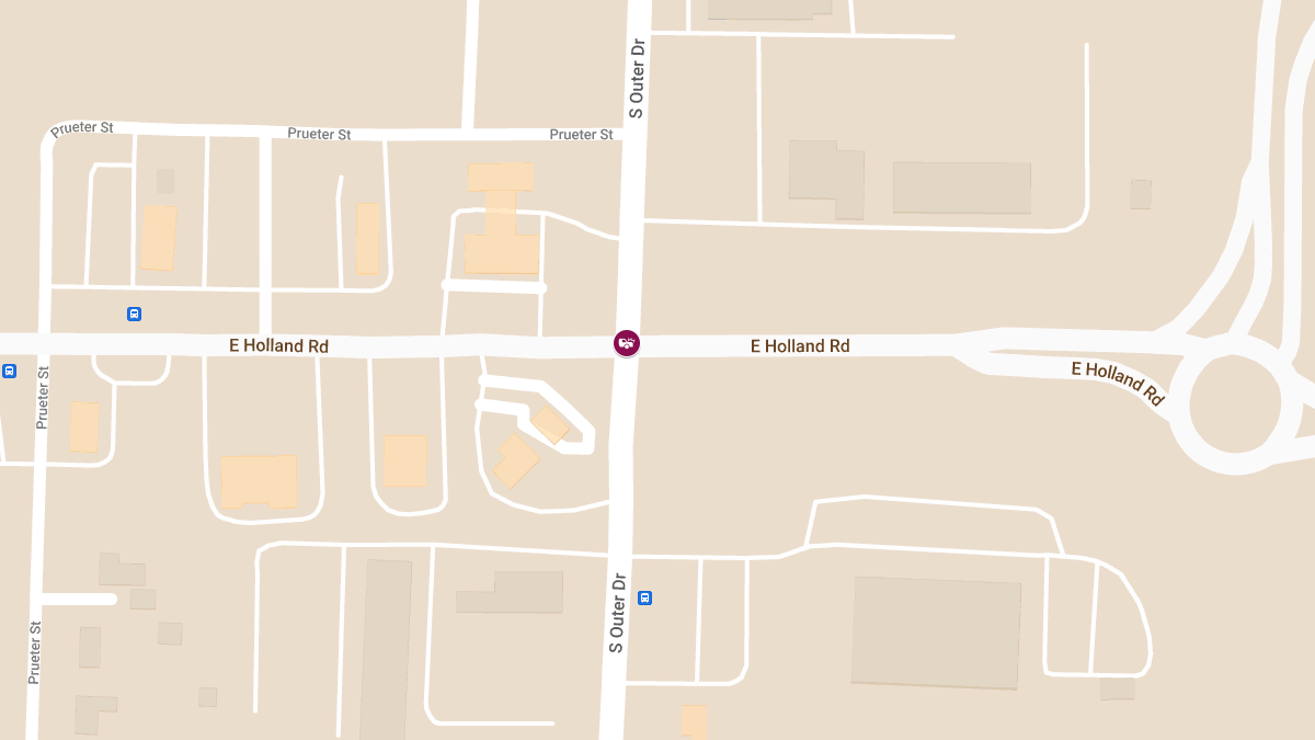 Injury Accident at Outer Dr & Holland St