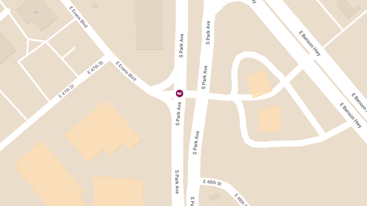 Injury Accident at Park Ave & Evans Blvd