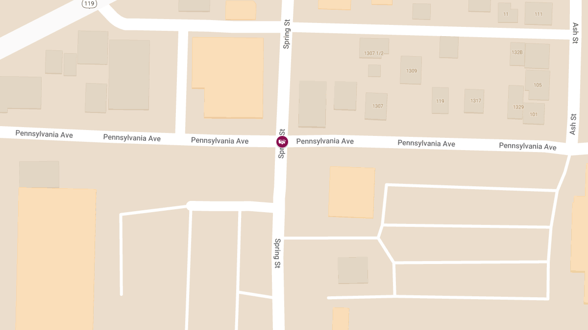 Injury Accident at Pennsylvania Ave & Spring St