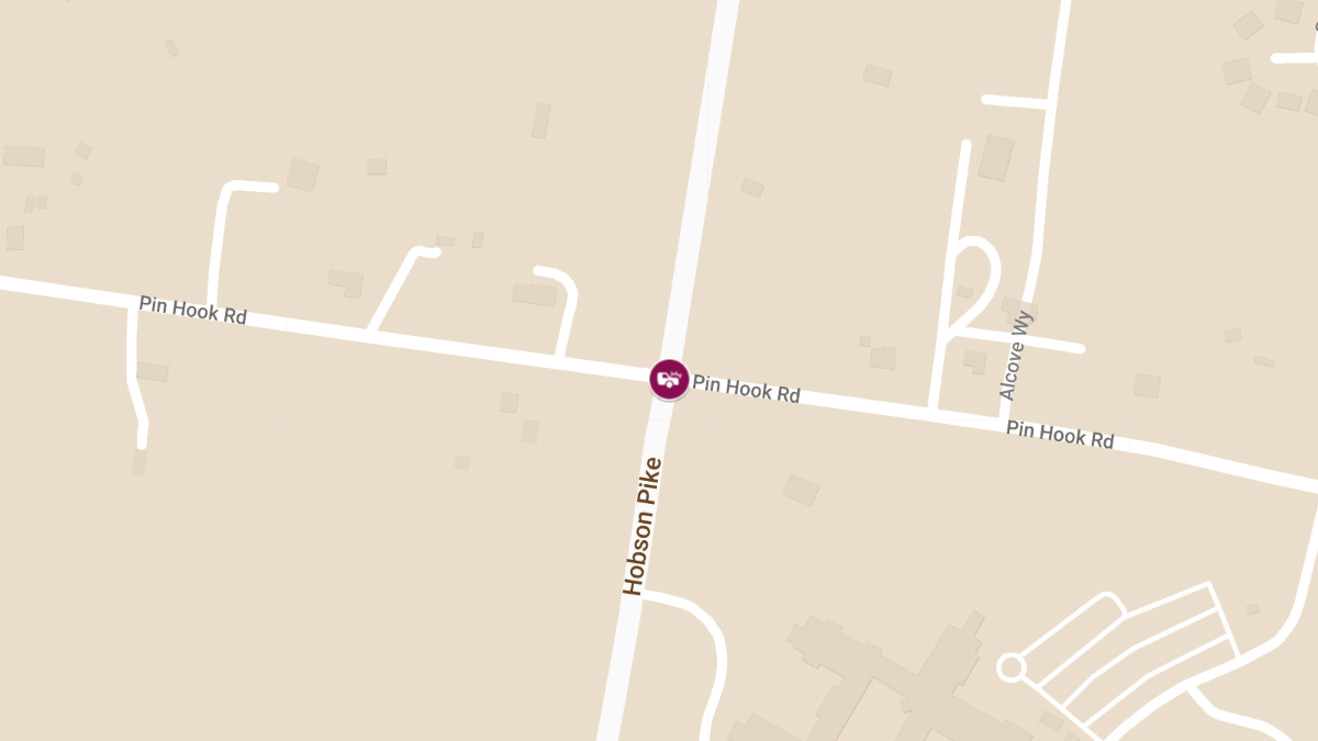 Injury Accident at Pin Hook Rd and Hobson Pike
