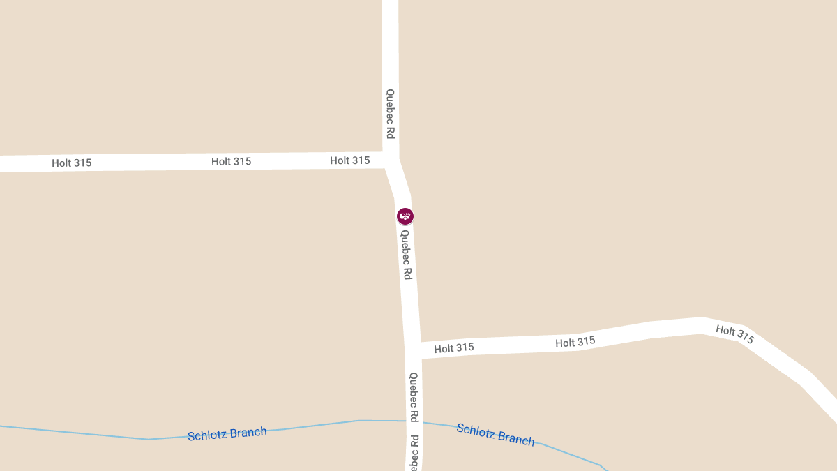 Injury Accident at Quebec Rd 1 Mile West of Oregon