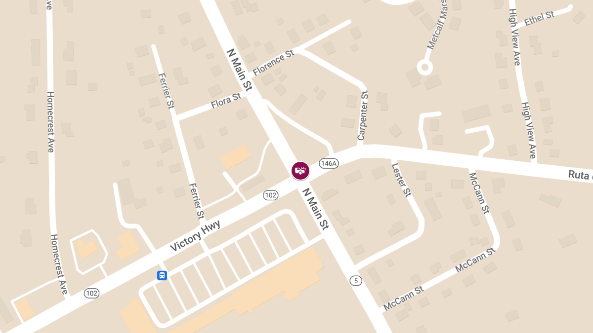 Injury Accident at RI 146 NB & Exit 14 (Rte. 5 to Rte. 102)