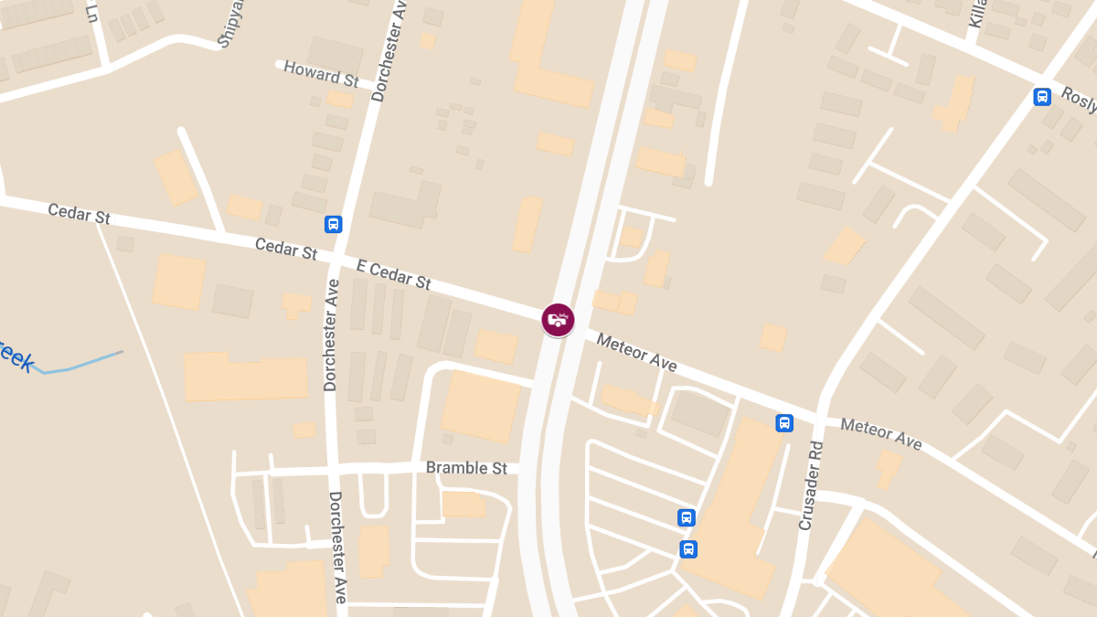 Injury Accident at Rt 50 & Cedar St