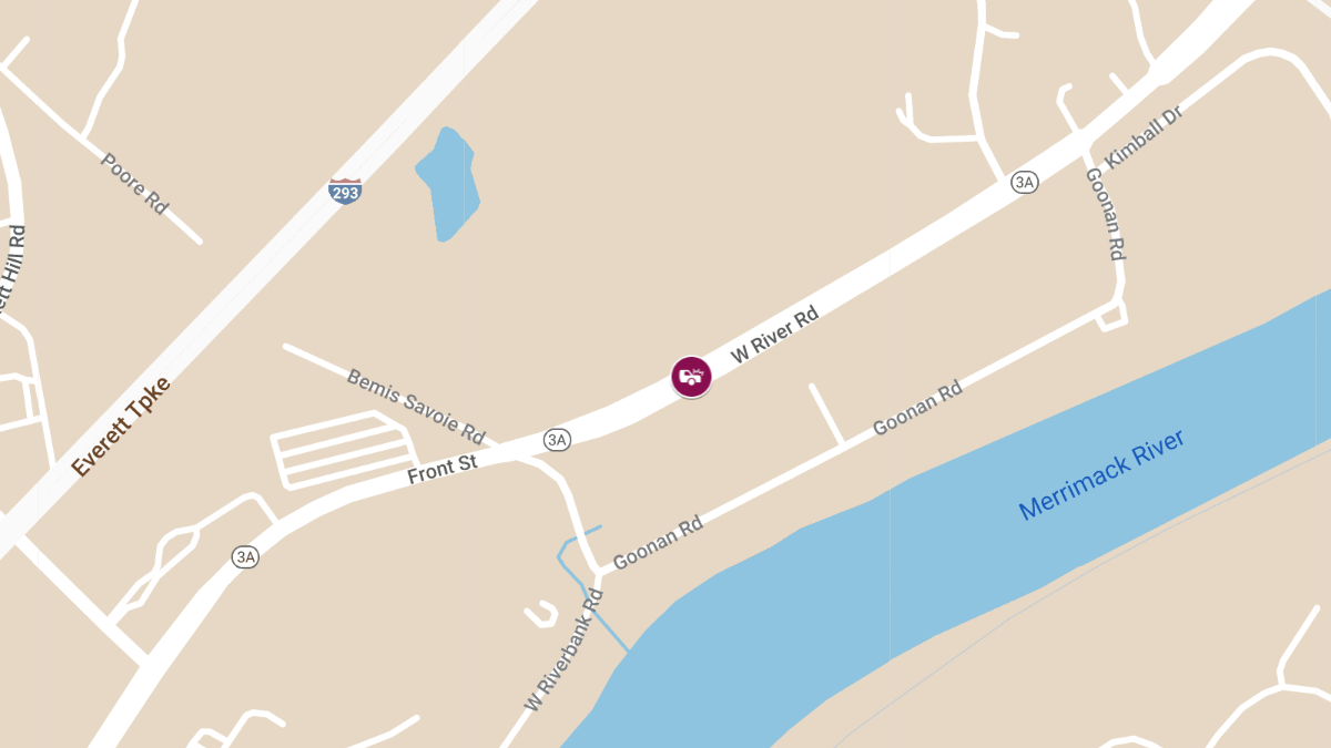 Injury Accident at Rte 3A and Walmart Entrance/Commerce Dr