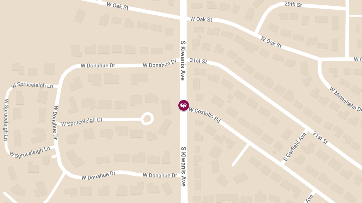 Injury Accident at S Kiwanis Ave & W Costello Rd