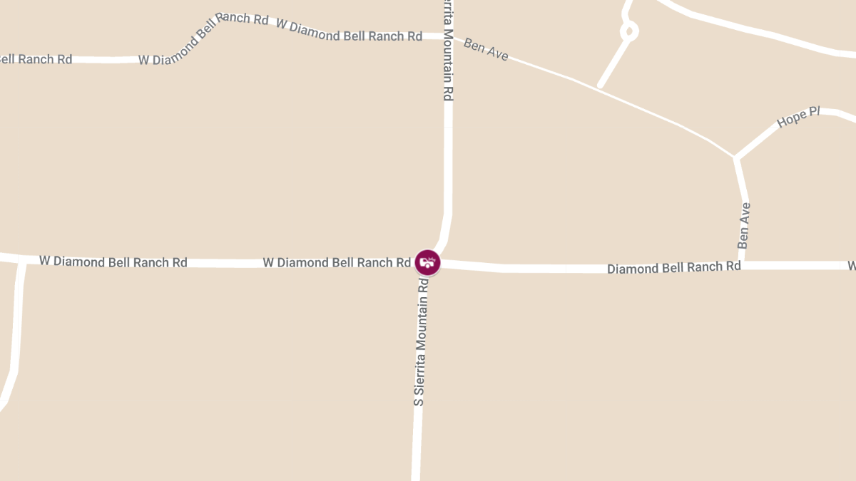 Injury Accident at Sierrita Mountain Rd & Diamond Bell Ranch Rd