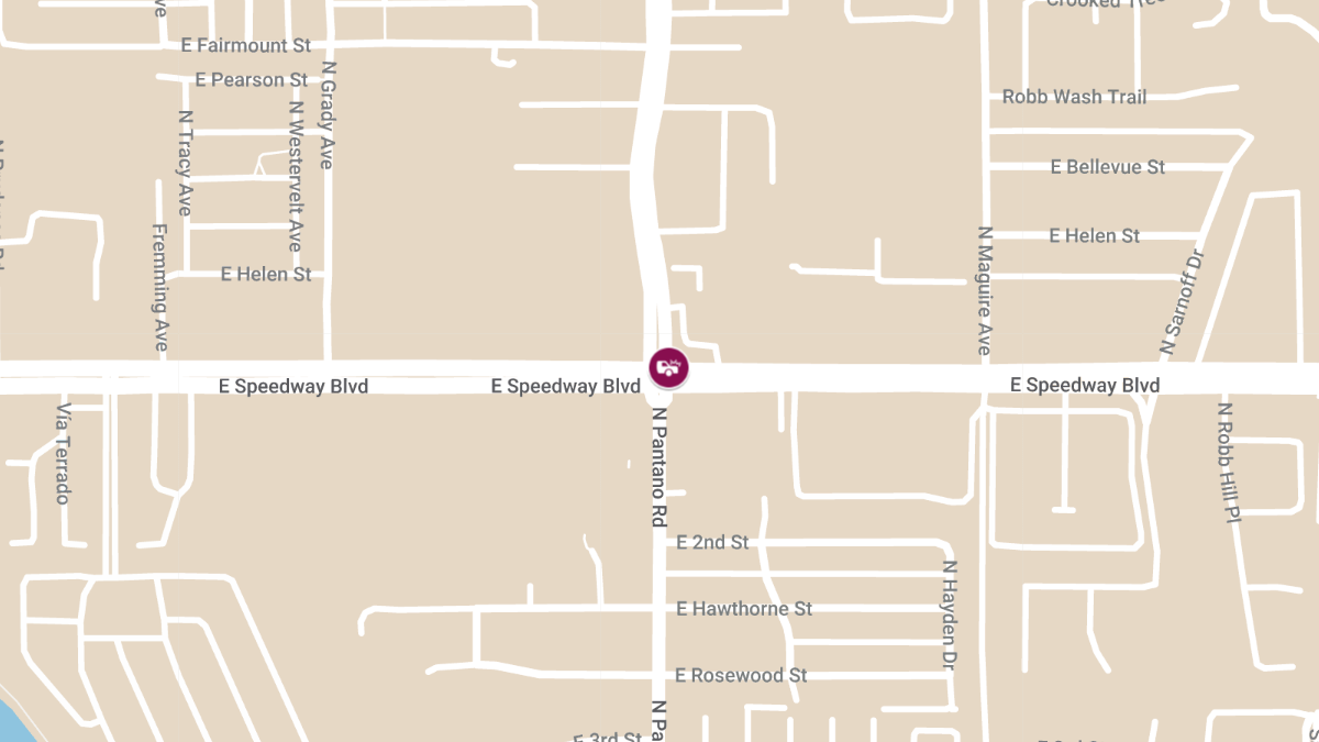 Injury Accident at Speedway Blvd & Pantano Rd