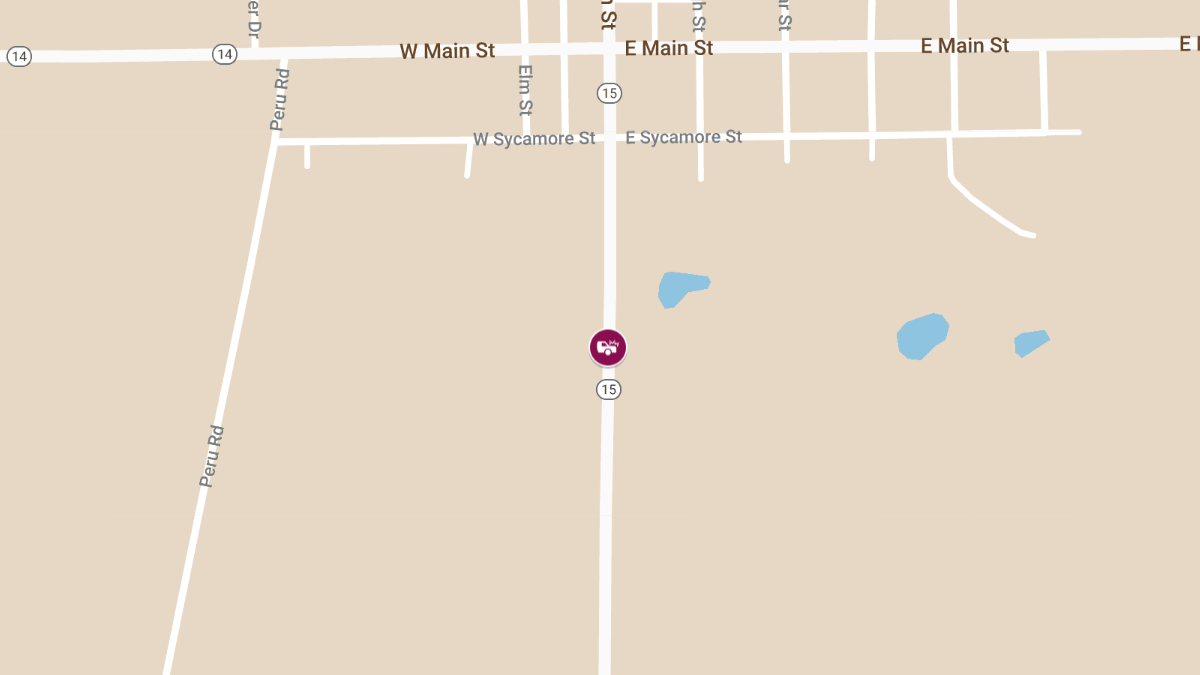Injury Accident at St Rd 15 & 1200 S