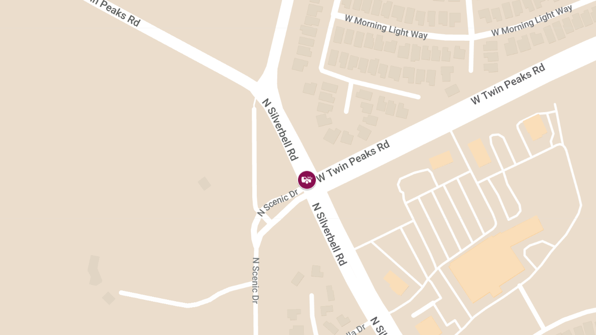 Injury Accident at Twin Peaks Rd & N Silverbell Rd