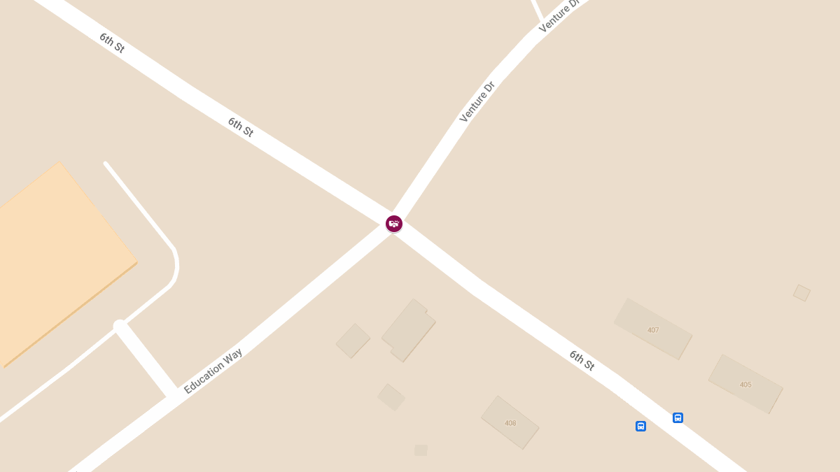 Injury Accident at Venture Dr & 6th St