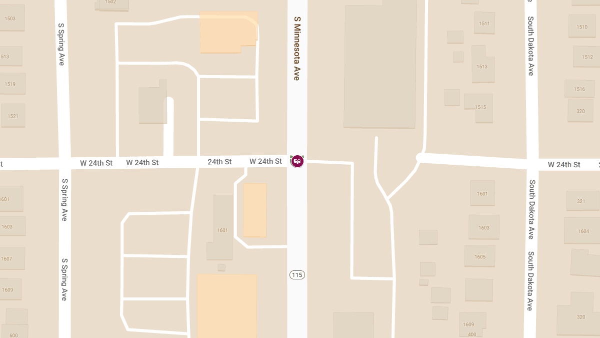 Injury Accident at W 24th St & S Minnesota Ave