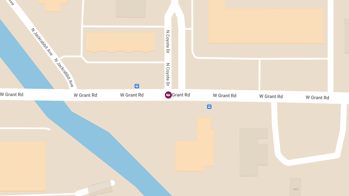 Injury Accident at W Grant Rd & N Coyote Dr