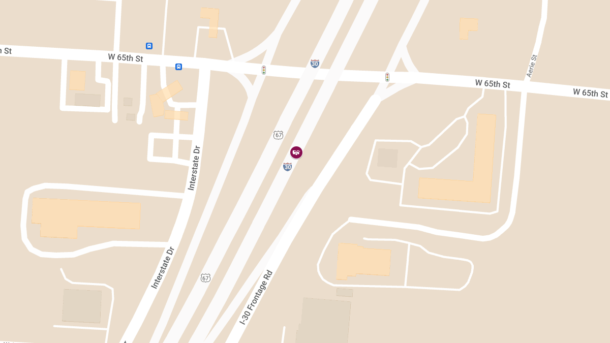 Injury Accident at WB I-30 near Exit 99
