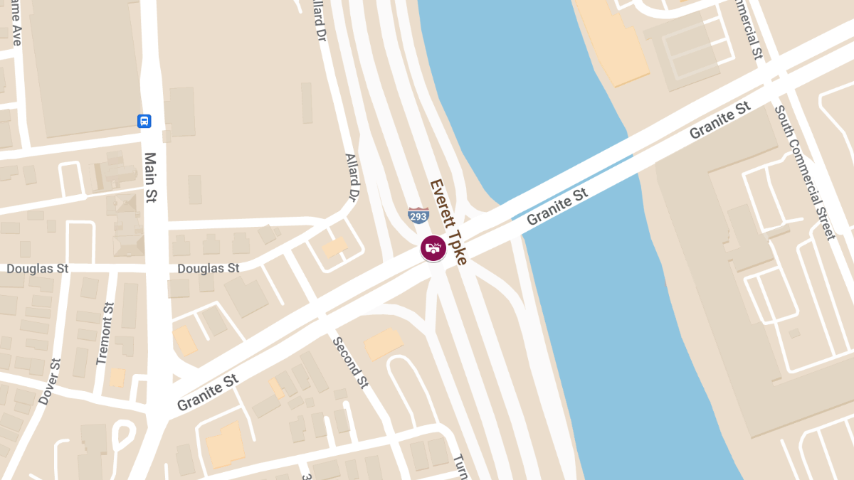 Injury Accident on 293 North between Granite St & Second St