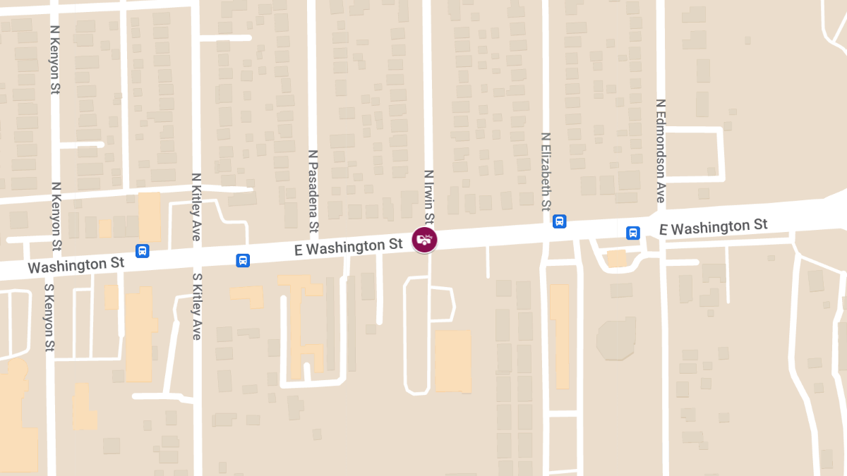 Injury Accident on E Washington St