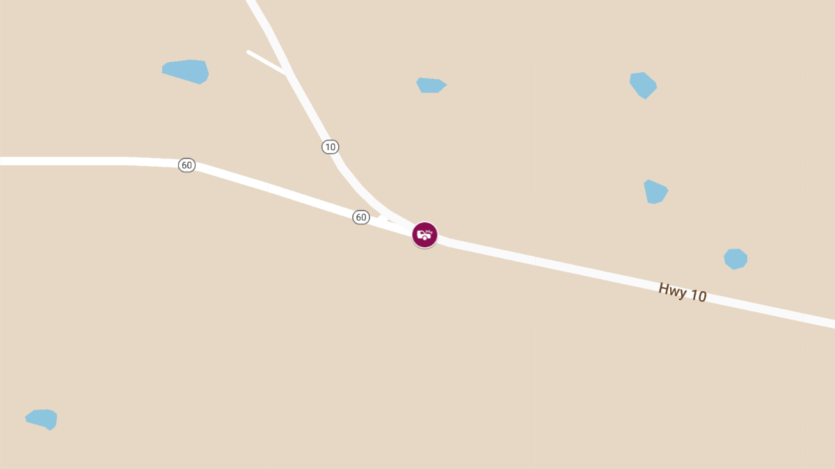 Injury Accident on EB State Highway 10 near State Highway 60