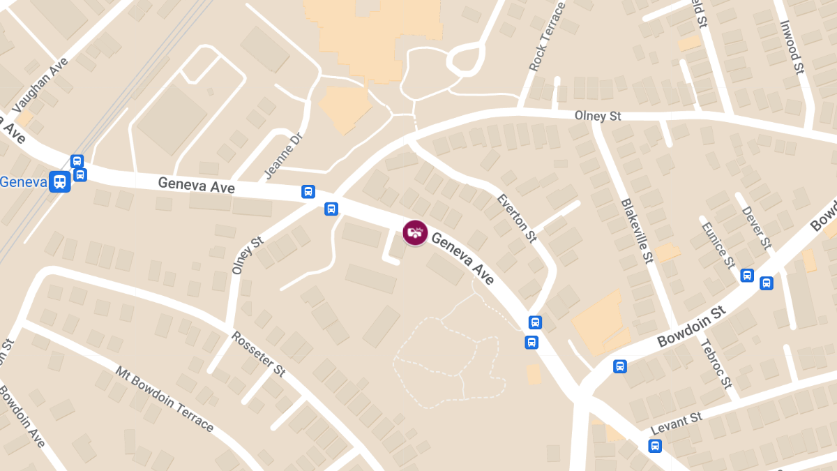 Injury Accident on Geneva Ave