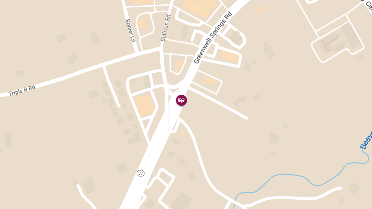 Injury Accident on Greenwell Springs Rd at Sullivan Rd