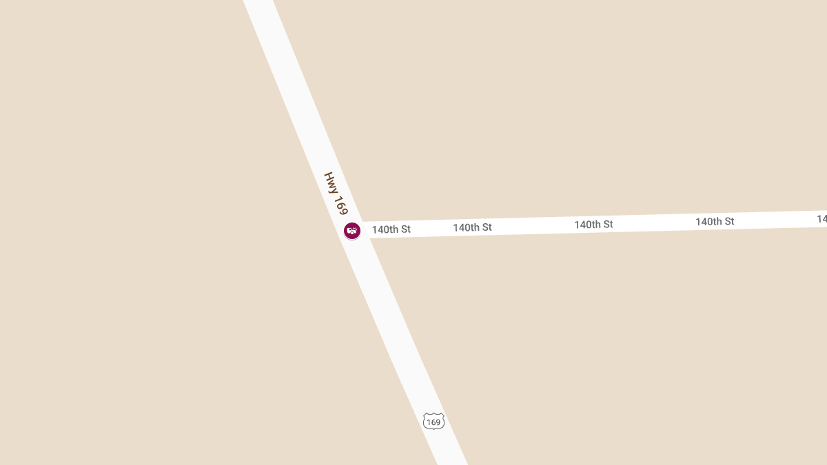 Injury Accident on Highway 169 at 140th Street