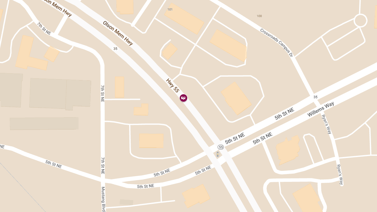 Injury Accident on Highway 55 at Milepost 17