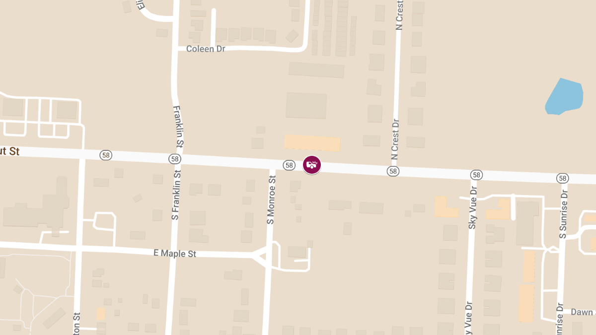 Injury Accident on Hwy 58 West of SW 1081st