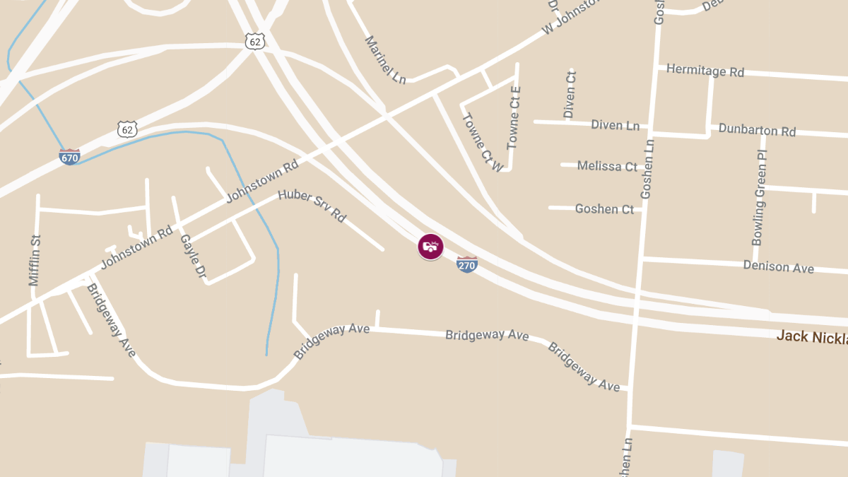 Injury Accident on I-270 at Mile 34