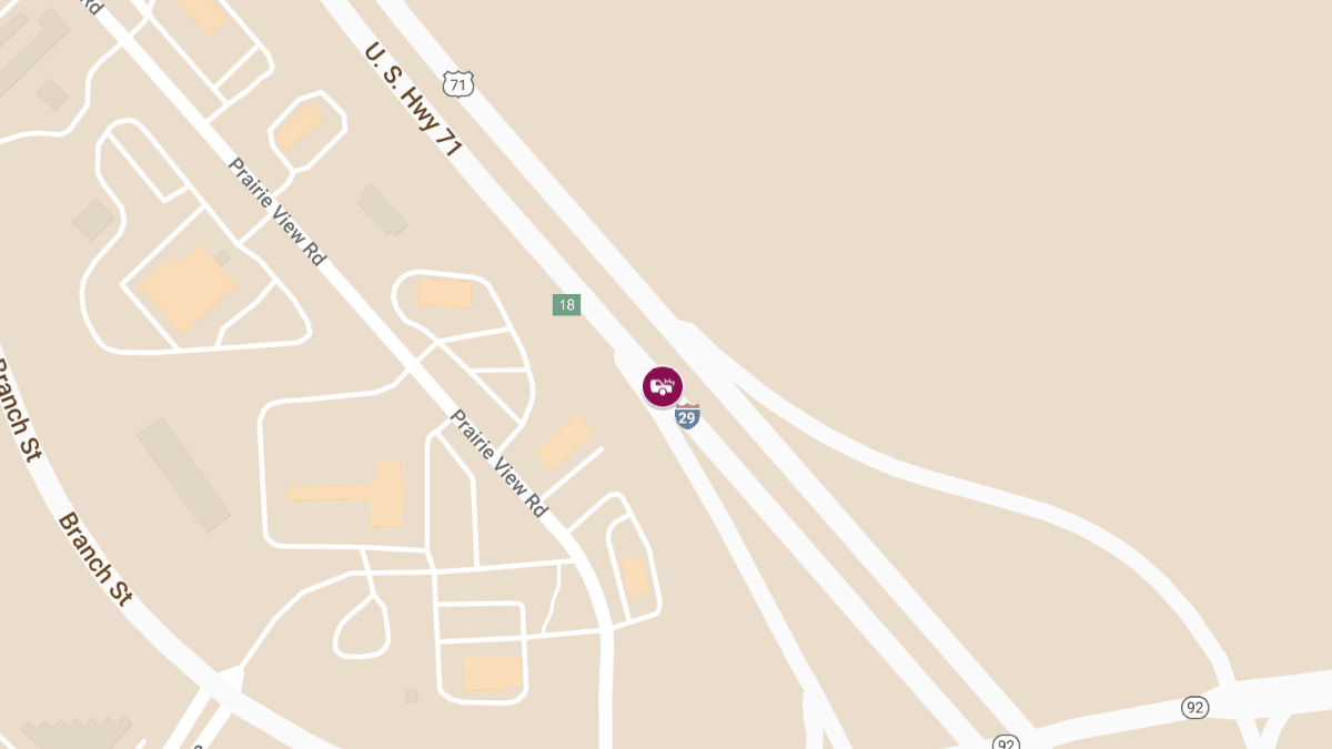 Injury Accident on I-29 NB at Mile Marker 21.4