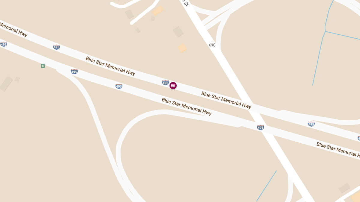 Injury Accident on I-495 Ramp to 110 West